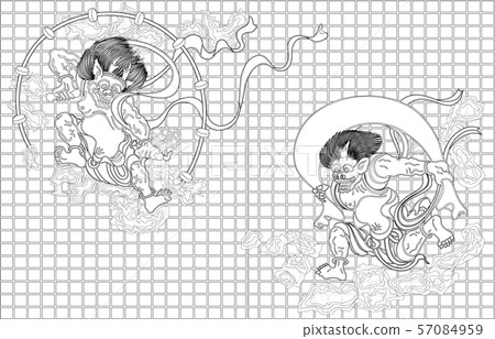 風神雷神的身影 風神雷神的身影 57084959