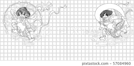 Wind God Raijin 57084960