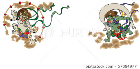 Wind God Raijin 57084977