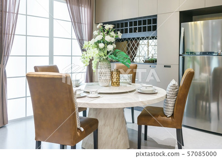modern ceramic tableware in green color scheme 57085000