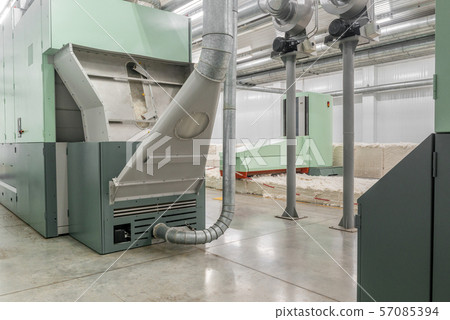 carding machine in textile factory carding machine in textile factory 57085394