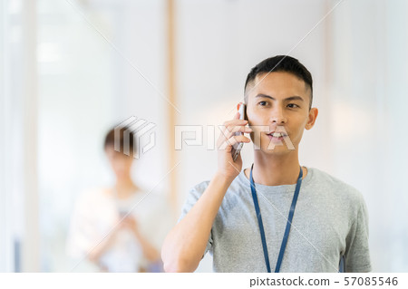 Male Business Image Shared Office 57085546