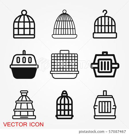 Bird cage icon for your design, logo. Vector Bird cage icon for your design, logo. Vector 57087467