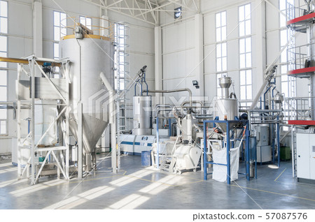 factory for the production of pet plastic 57087576
