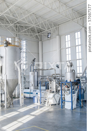 factory for the production of pet plastic 57087577