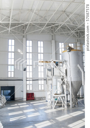 factory for the production of pet plastic 57087578