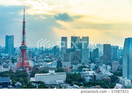 Sunset from the World Trade Center [Tokyo] 57087831