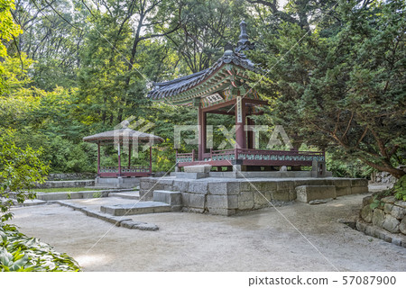 Taegeukjeong，Changdeokgung宮，Biwon，昌德宮，Jongno-gu，首爾，韓國 57087900