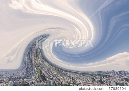 Distorted world 57089304