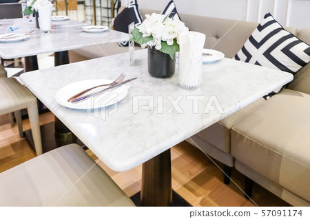 dining table and comfortable chairs in vintage style dining table and comfortable chairs in vintage style 57091174