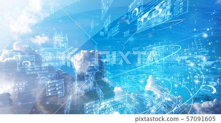 Cloud Cloud 57091605