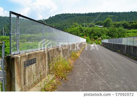 Nogakubo Bridge, a proud road bridge on the Joshinetsu Expressway near the 5th Matsuida-cho, Annaka City, Gunma Prefecture 57092072