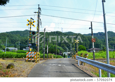 Innaka level crossing, Shinetsu Line Yamagishi level crossing 57092074