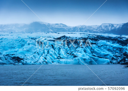 Solheimajokull Glacier near Vik in south Iceland Solheimajokull Glacier near Vik in south Iceland 57092096