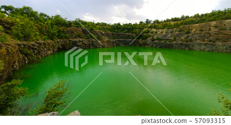 Green pond water Green pond water 57093315