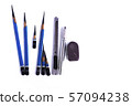 Equipment for drawing, including pencil, eraser, 57094238