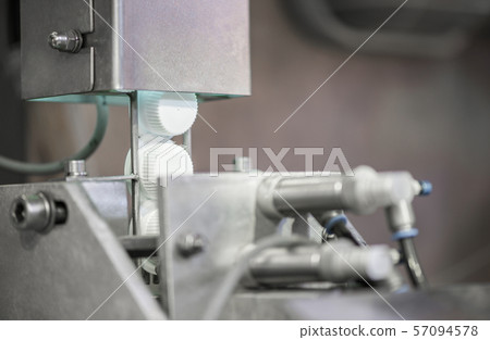 equipment at the milk factory 57094578