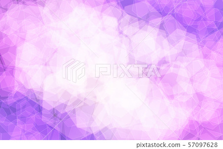 Purple abstract hexagons, background texture 57097628