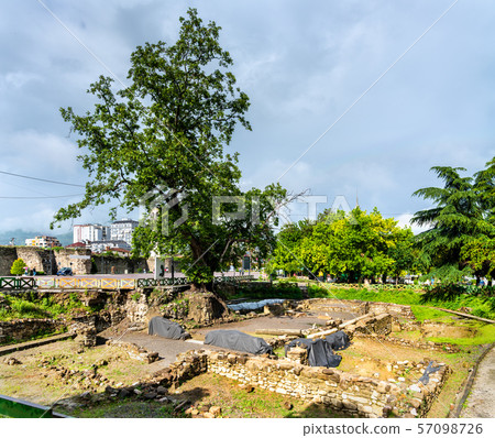 Paleochristian Basilica in Elbasan, Albania Paleochristian Basilica in Elbasan, Albania 57098726