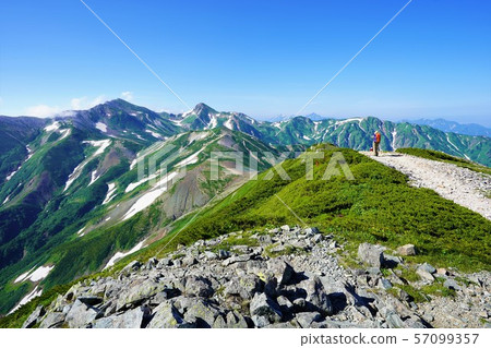 Climbers heading from Mt. 57099357