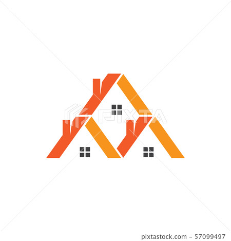 House graphic design template vector isolated House graphic design template vector isolated 57099497