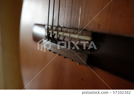 Guitar close-up 57102382