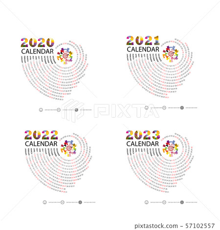 Calendar 2020, 2021,2022 and 2023 Calendar Calendar 2020, 2021,2022 and 2023 Calendar 57102557