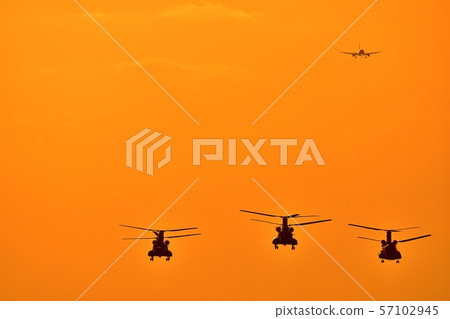 The most beautiful sunset helicopter Good luck helicopter The most beautiful sunset helicopter Good luck helicopter 57102945