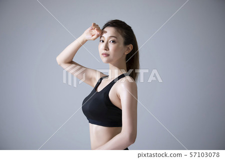 Ladies hot yoga exercise sweat sports Ladies hot yoga exercise sweat sports 57103078