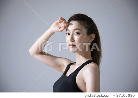 Ladies hot yoga exercise sweat sports Ladies hot yoga exercise sweat sports 57103080