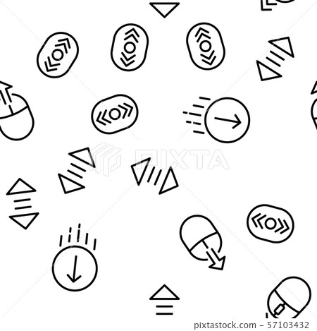 Scroll Vector Seamless Pattern Scroll Vector Seamless Pattern 57103432