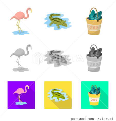 Isolated object of nature and fun symbol. Set of nature and entertainment vector icon for stock. Isolated object of nature and fun symbol. Set of nature and entertainment vector icon for stock. 57105941