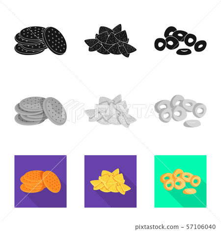 Vector design of Oktoberfest and bar icon. Set of Oktoberfest and cooking stock symbol for web. 57106040