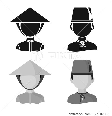 Vector design of imitator and resident logo. Collection of imitator and culture vector icon for Vector design of imitator and resident logo. Collection of imitator and culture vector icon for 57107080