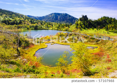 秋葉弓池塘庭院2 秋葉弓池塘庭院2 57107988