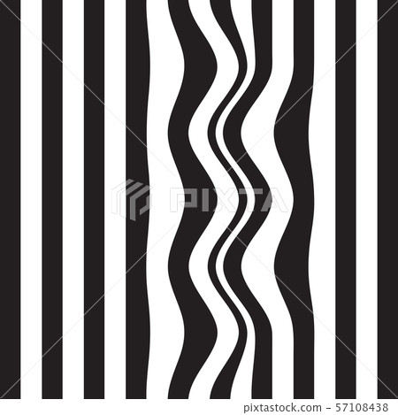 Striped abstract background. black and white zebra print. Vector illustration. eps10 Striped abstract background. black and white zebra print. Vector illustration. eps10 57108438