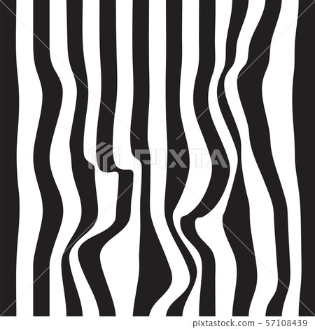 Striped abstract background. black and white zebra print. Vector illustration. eps10 Striped abstract background. black and white zebra print. Vector illustration. eps10 57108439