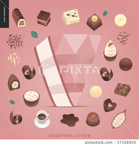 Dessert temptation font 57108929