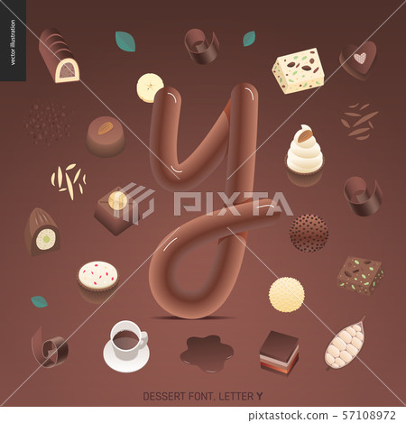 Dessert temptation font 57108972