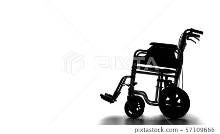 Wheelchair silhouette Wheelchair silhouette 57109666