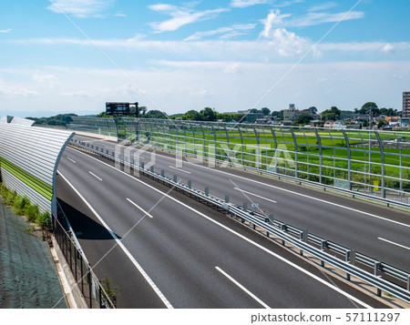 高速公路Ken-O Expressway Hikawadani，Yodogawa 2019.08 f-2禁止駕駛 57111297