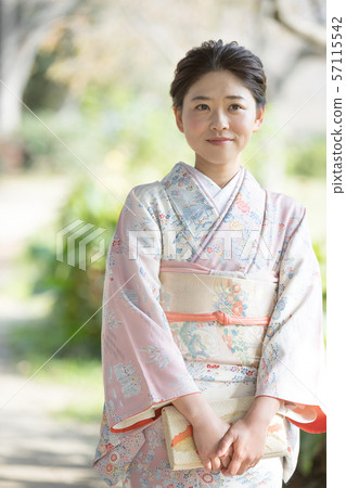 kimono, female, lady 57115542