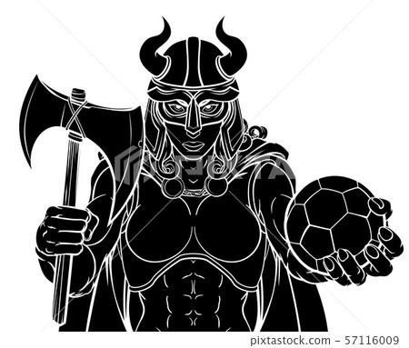 Viking Female Gladiator Soccer Warrior Woman 57116009