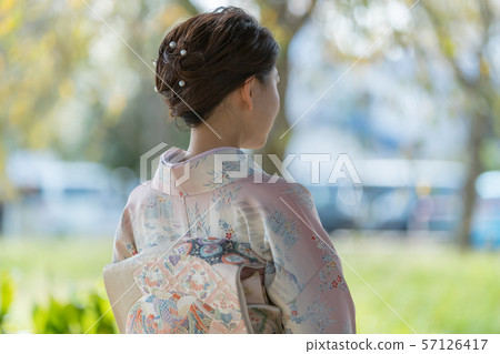 back view, female, lady 57126417