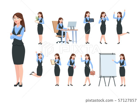 Happy Female Professional Poses With Laptop In Portrait Shot Photo  Background And Picture For Free Download - Pngtree