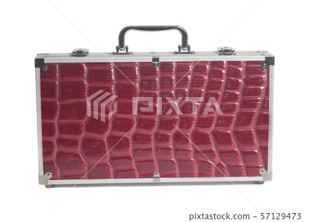 Business travel suitcase snake skin leather 57129473