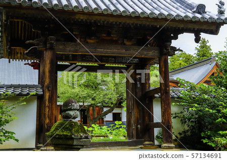 [山梨縣]初夏的Kokoji Temple Ajimon 57134691