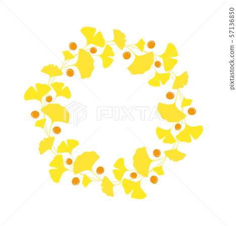 Ginkgo background 57136850