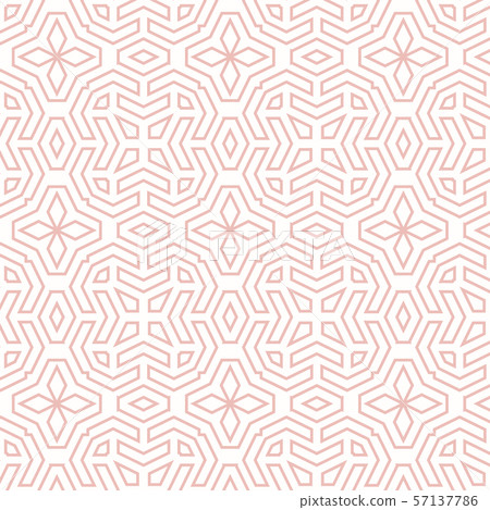 Seamless Geometric Vector Background - Stock Illustration [57137786 ...