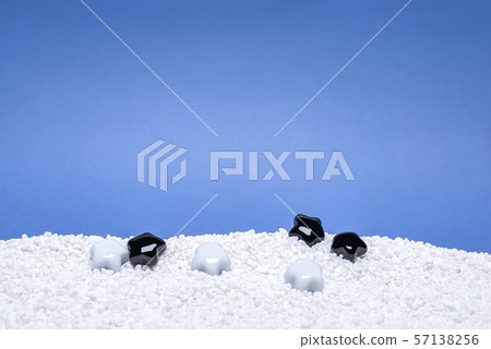 White sand, pebble 57138256